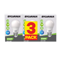 El Lagar: Ferreteria y materiales para construccion: Iluminación: Bombillo Led Luz Dia A60 12 W 3 Unidades Sylvania